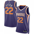 Deandre Ayton Phoenix Suns Nike 2021/22 Diamond Swingman NBA Jersey - Icon Edition - Purple