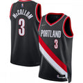 C.J. McCollum Portland Trail Blazers Nike 2021/22 Diamond Swingman NBA Jersey - Icon Edition - Black