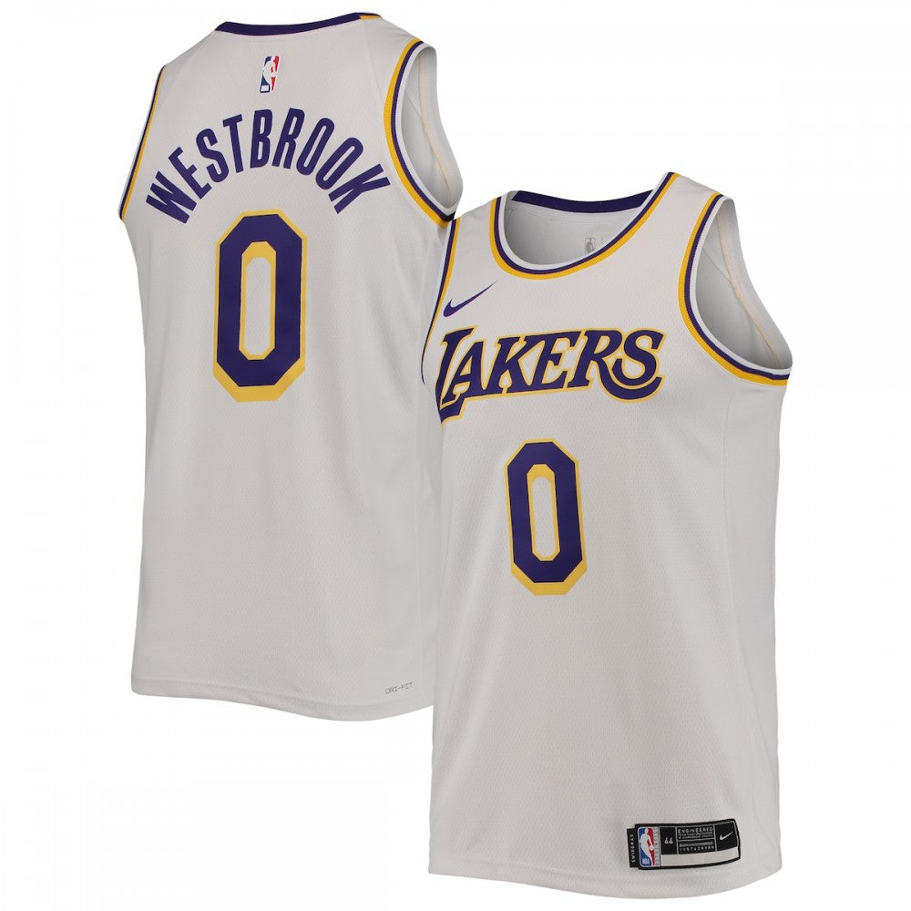 Russell Westbrook Los Angeles Lakers Nike 2021/22 Swingman NBA Jersey - Association Edition - White