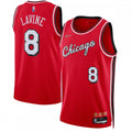 Zach LaVine Chicago Bulls Nike 2021/22 Swingman NBA Jersey - City Edition - Red