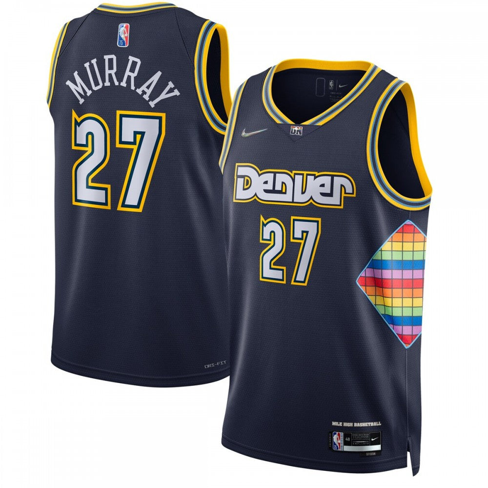 Jamal Murray Denver Nuggets Nike 2021/22 Swingman NBA Jersey - City Edition - Navy