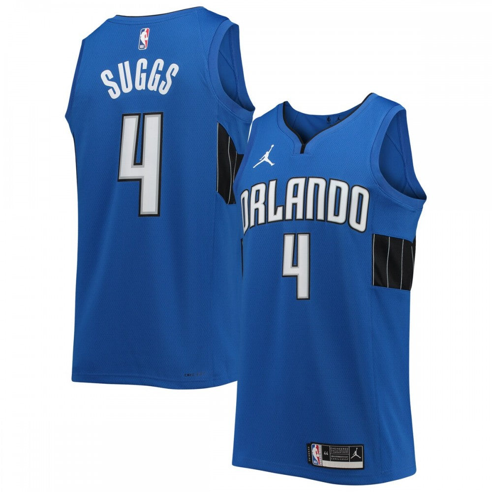 Jalen Suggs Orlando Magic Jordan Brand 2021/22 Swingman NBA Jersey - Statement Edition - Blue
