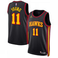 Trae Young Atlanta Hawks Jordan Brand 2022/23 Statement Edition Swingman NBA Jersey - Black