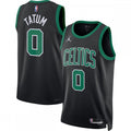 Jayson Tatum Boston Celtics Jordan Brand 2022/23 Statement Edition Swingman NBA Jersey - Black