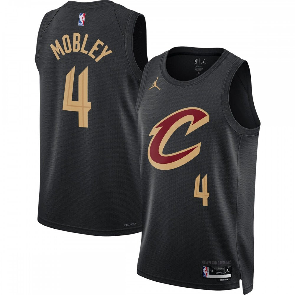 Evan Mobley Cleveland Cavaliers Jordan Brand 2022/23 Statement Edition Swingman NBA Jersey - Black