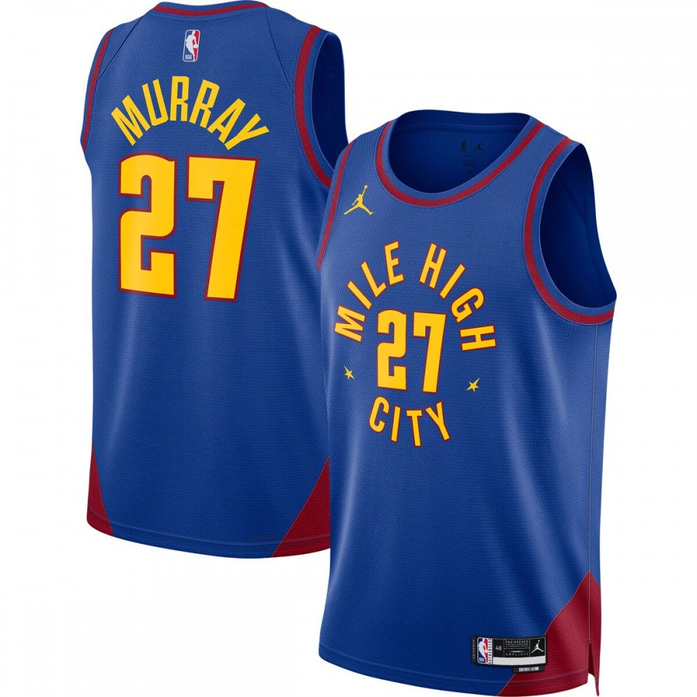 Jamal Murray Denver Nuggets Jordan Brand 2022/23 Statement Edition Swingman NBA Jersey - Blue
