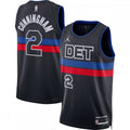 Cade Cunningham Detroit Pistons Jordan Brand 2022/23 Statement Edition Swingman NBA Jersey - Black