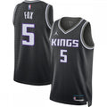 De'Aaron Fox Sacramento Kings Jordan Brand 2022/23 Statement Edition Swingman NBA Jersey - Black