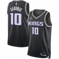 Domantas Sabonis Sacramento Kings Jordan Brand 2022/23 Statement Edition Swingman NBA Jersey - Black
