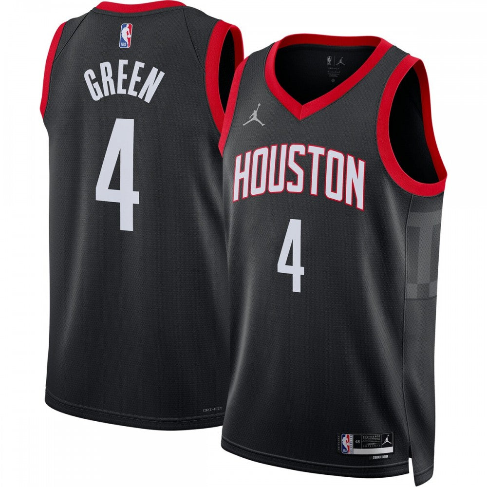 Jalen Green Houston Rockets Jordan Brand 2022/23 Statement Edition Swingman NBA Jersey - Black