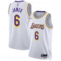 LeBron James Los Angeles Lakers Nike Unisex 2022/23 Swingman NBA Jersey - White - Association Edition