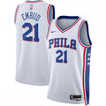 Joel Embiid Philadelphia 76ers Nike Unisex 2022/23 Swingman NBA Jersey - Association Edition - White