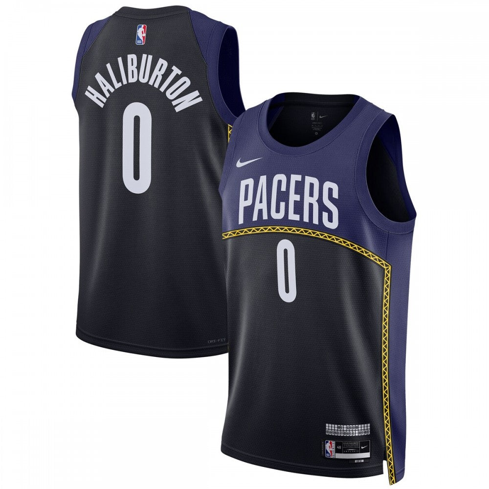 Tyrese Haliburton Indiana Pacers Nike Unisex 2022/23 Swingman NBA Jersey - City Edition - Blue