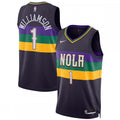 Zion Williamson New Orleans Pelicans Nike Unisex 2022/23 Swingman NBA Jersey - City Edition - Purple