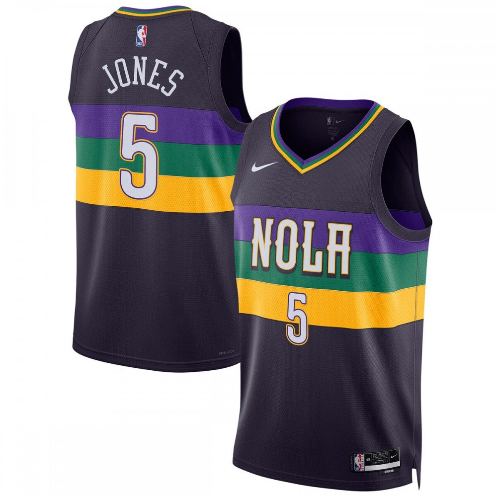 Herbert Jones New Orleans Pelicans Nike Unisex 2022/23 Swingman NBA Jersey - City Edition - Purple