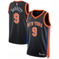 RJ Barrett New York Knicks Nike Unisex 2022/23 Swingman NBA Jersey - City Edition - Black