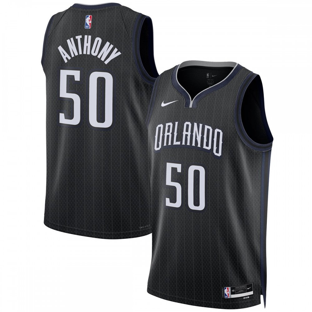 Cole Anthony Orlando Magic Nike Unisex 2022/23 Swingman NBA Jersey - City Edition - Black
