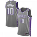 Domantas Sabonis Sacramento Kings Nike Unisex 2022/23 Swingman NBA Jersey - City Edition - Anthracite