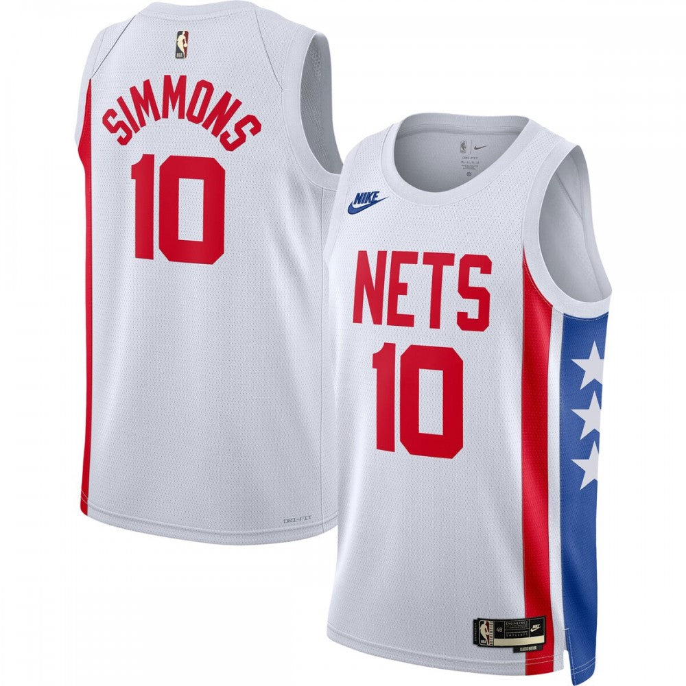 Ben Simmons Brooklyn Nets Nike 2022/23 Swingman NBA Jersey White - Classic Edition