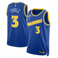 Jordan Poole Golden State Warriors Nike 2022/23 Swingman NBA Jersey Royal - Classic Edition
