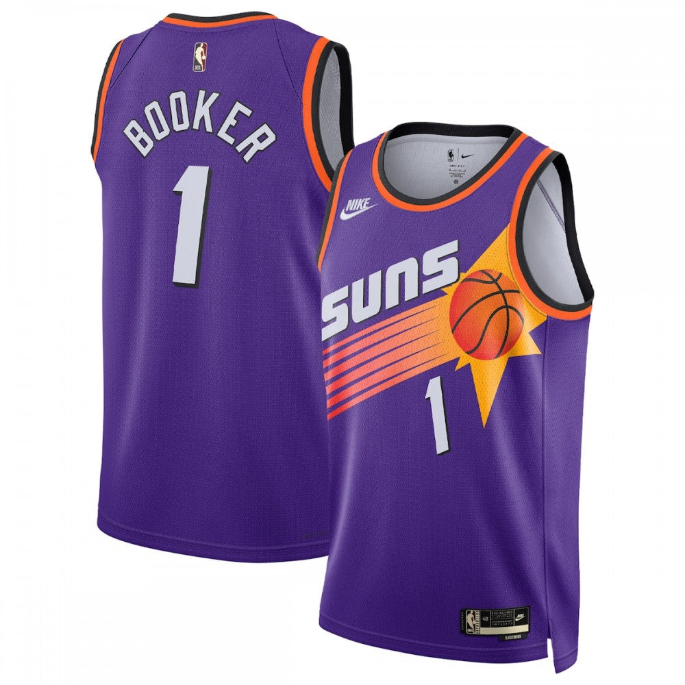 Devin Booker Phoenix Suns Nike 2022/23 Swingman NBA Jersey Purple - Classic Edition