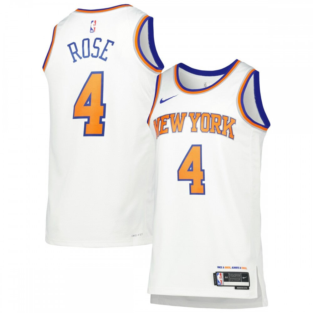 Derrick Rose New York Knicks Nike Unisex 2022/23 Swingman NBA Jersey - Icon Edition - White