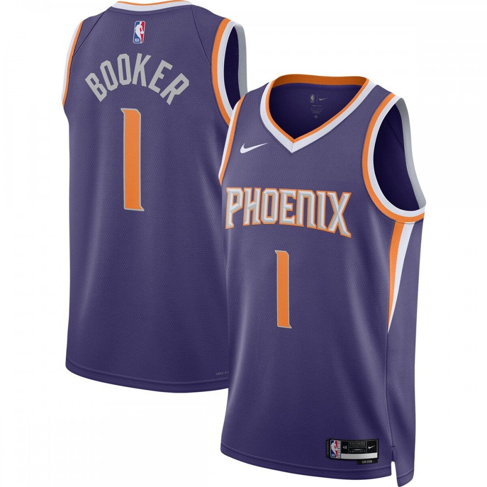 Devin Booker Phoenix Suns Nike Unisex 2022/23 Swingman NBA Jersey - Icon Edition - Purple
