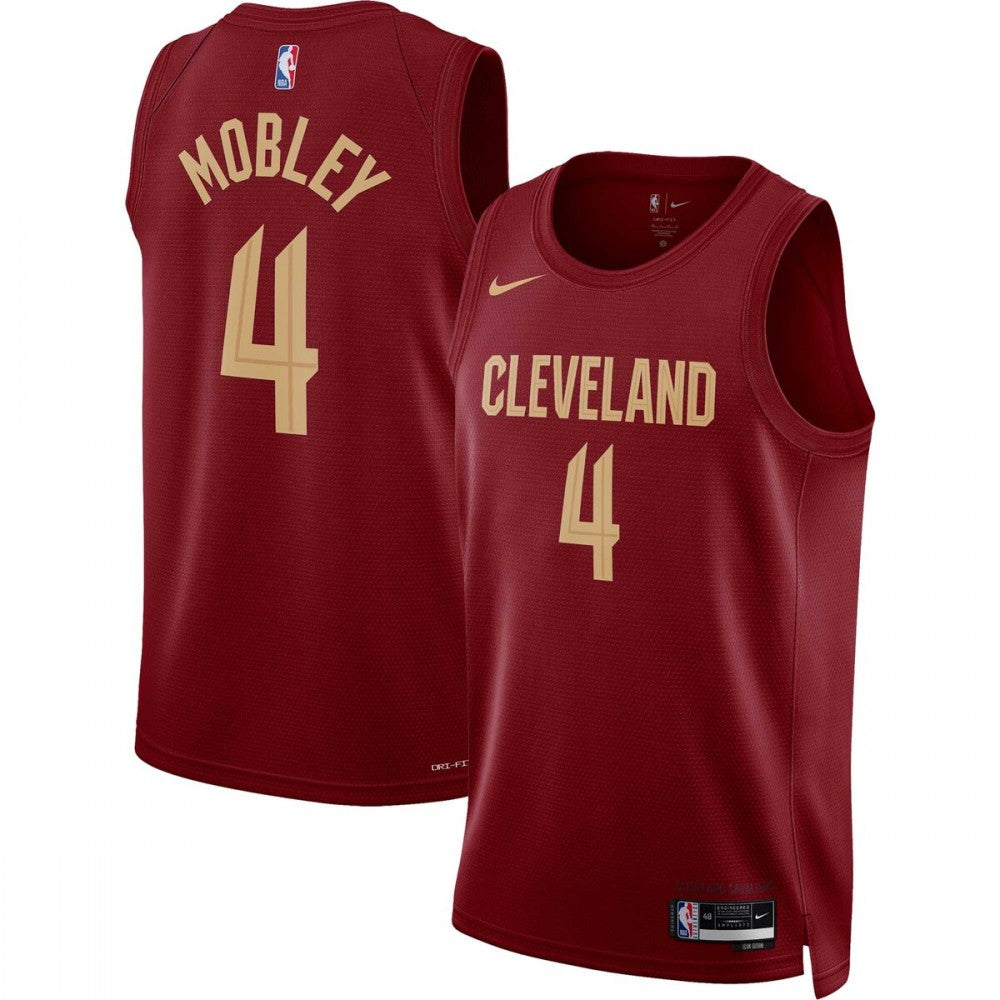 Evan Mobley Cleveland Cavaliers Nike 2022/23 Swingman NBA Jersey Wine - Icon Edition