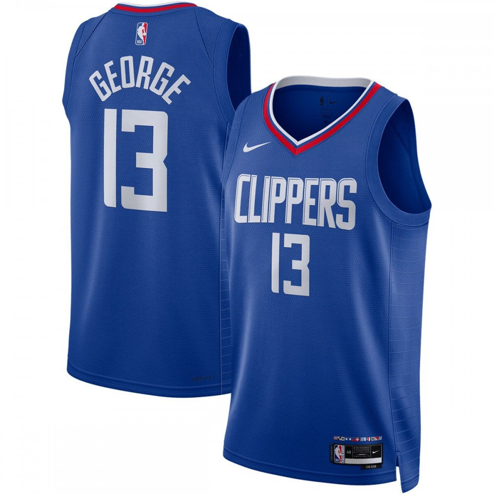 Paul George LA Clippers Nike Unisex 2022/23 Swingman NBA Jersey - Icon Edition - Royal