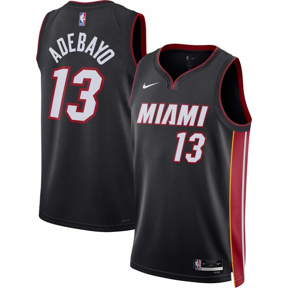 Bam Adebayo Miami Heat Nike Unisex 2022/23 Swingman NBA Jersey - Icon Edition - Black