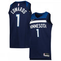 Anthony Edwards Minnesota Timberwolves Nike Unisex 2022/23 Swingman NBA Jersey - Icon Edition - Navy