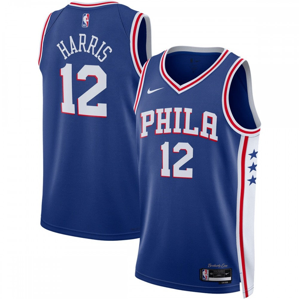 Tobias Harris Philadelphia 76ers Nike Unisex 2022/23 Swingman NBA Jersey - Icon Edition - Royal