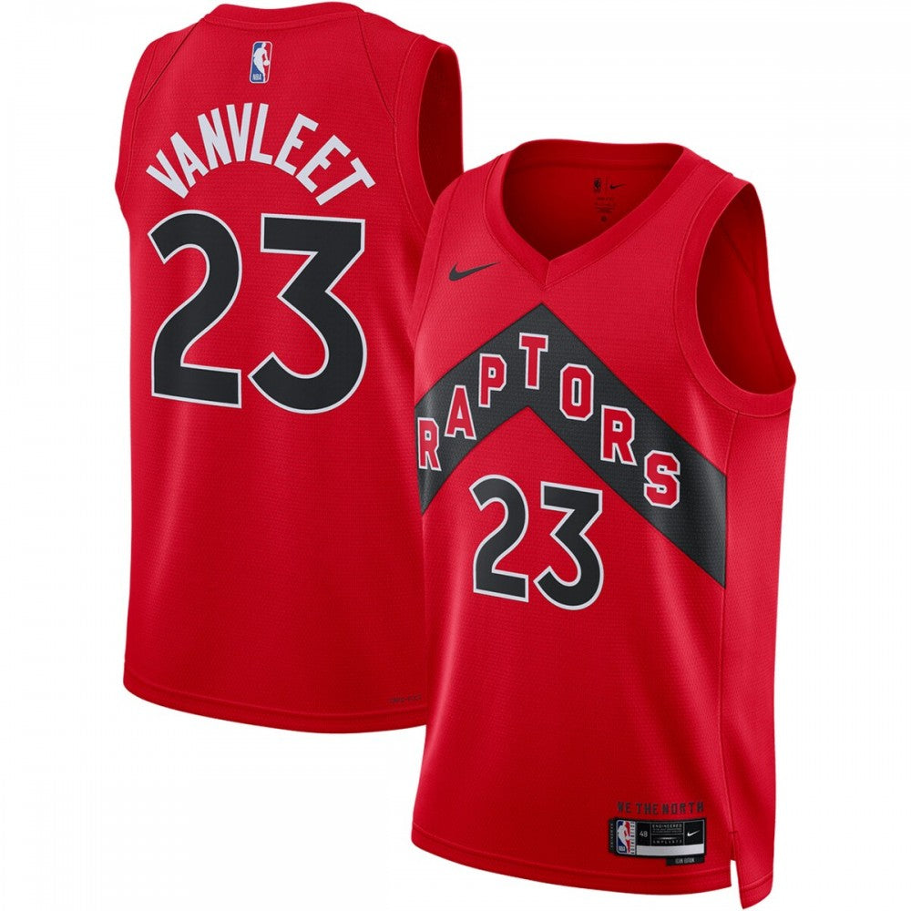 Fred VanVleet Toronto Raptors Nike Unisex 2022/23 Swingman NBA Jersey - Icon Edition - Red