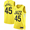 Donovan Mitchell Utah Jazz Nike Unisex 2022/23 Swingman NBA Jersey - Icon Edition - Gold