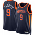 RJ Barrett New York Knicks Jordan Brand 2022/23 Swingman NBA Jersey - Statement Edition - Navy