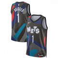 Mikal Bridges Brooklyn Nets Nike Unisex 2023/24 Swingman NBA Jersey - Black - City Edition