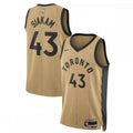 Pascal Siakam Toronto Raptors Nike Unisex 2023/24 Swingman NBA Jersey - Gold - City Edition