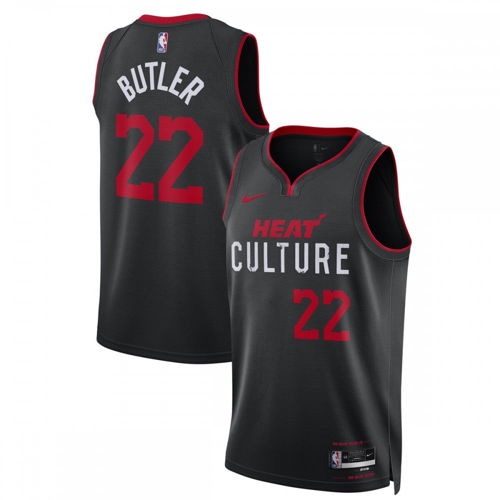 Jimmy Butler Miami Heat Nike Unisex 2023/24 Swingman NBA Jersey - Black - City Edition