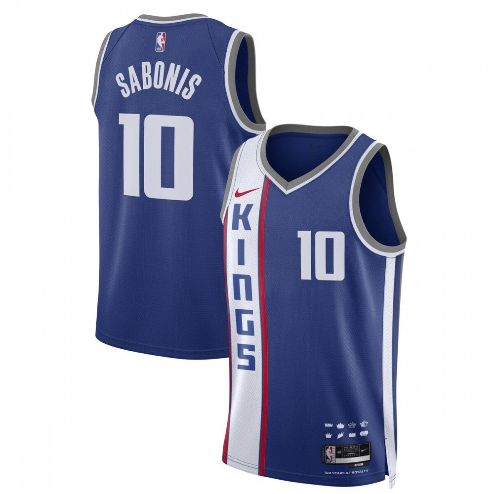 Domantas Sabonis Sacramento Kings Nike Unisex 2023/24 Swingman NBA Jersey - Blue - City Edition