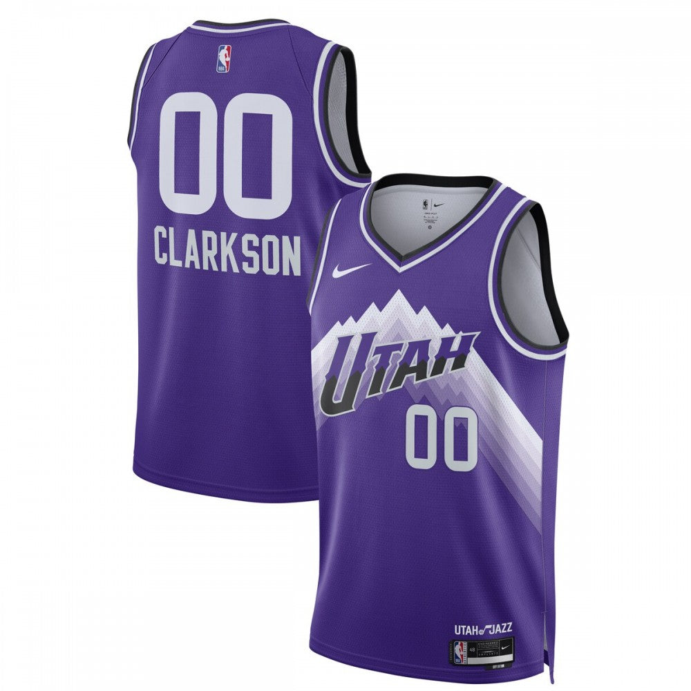 Jordan Clarkson Utah Jazz Nike Unisex 2023/24 Swingman NBA Jersey - Purple - City Edition