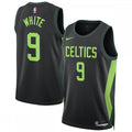 Derrick White Boston Celtics Nike Unisex 2024/25 Swingman Player NBA Jersey - City Edition - Black