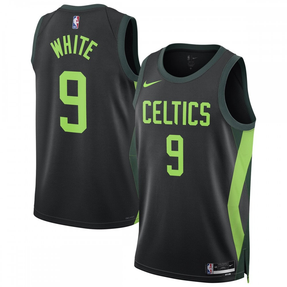 Derrick White Boston Celtics Nike Unisex 2024/25 Swingman Player NBA Jersey - City Edition - Black