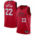 Jimmy Butler Miami Heat Nike Unisex 2024/25 Swingman Player NBA Jersey - City Edition - Red