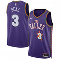 Bradley Beal Phoenix Suns Nike Unisex 2024/25 Swingman Player NBA Jersey - City Edition - Purple