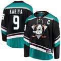 Anaheim Ducks Paul Kariya Green Alternate Premium NHL Jersey