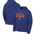 New York Knicks 2022/23 Nike Spotlight On-Court Practice Performance Pullover Hoodie