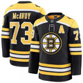 Charlie McAvoy Boston Bruins Black Home Premium NHL Jersey