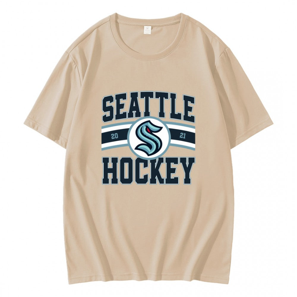 Vintage Seattle Kraken Hockey Logo 2021 T-Shirt