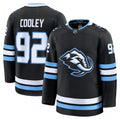 Men's Utah Mammoth Logan Cooley Black Home Premium Player NHL Jersey