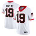 Brock Bowers Georgia Bulldogs Nike Football Game NCAA Jersey - White